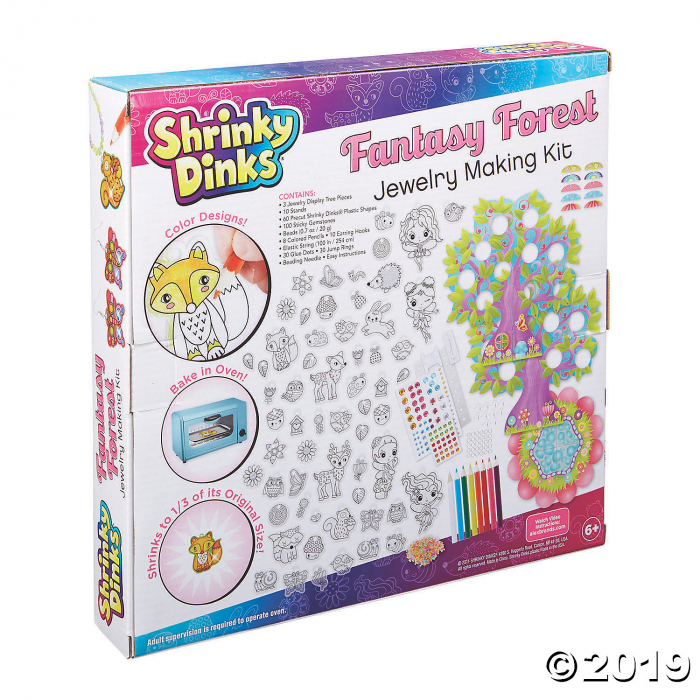 Alex® Shrinky Dinks Fantasy Forest Jewelry Making Kit (1 Piece(s))