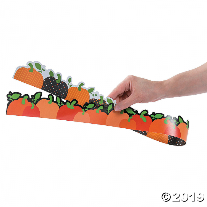 Pumpkin Bulletin Board Borders (Per Dozen)