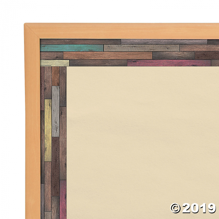 Reclaimed Wood Bulletin Board Borders (1 Set(s))