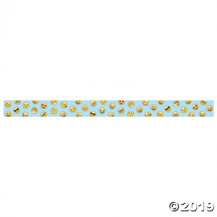 Mini Emojis Bulletin Board Border (Per Dozen)