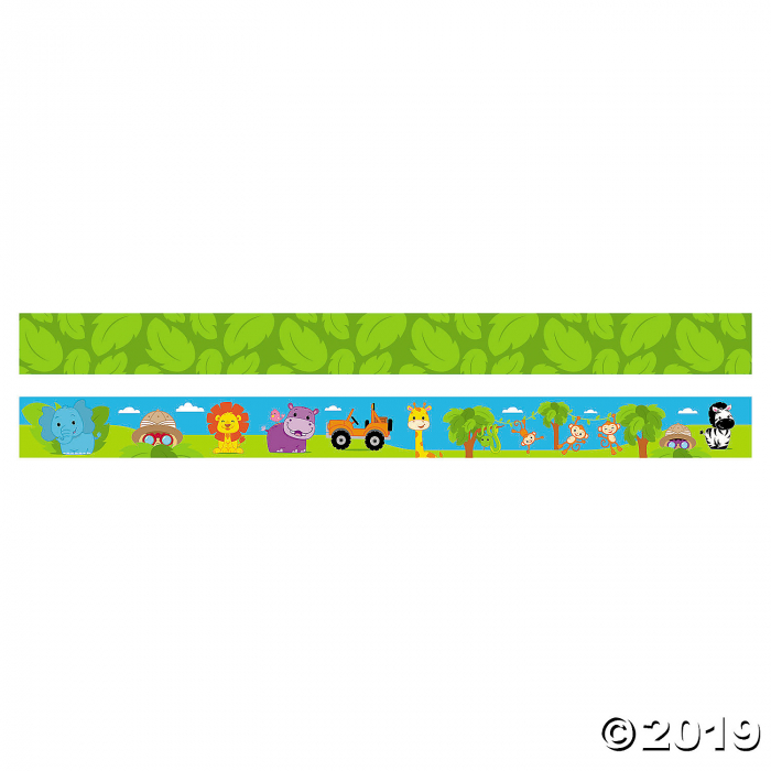 Jungle Bulletin Board Borders (Per Dozen)