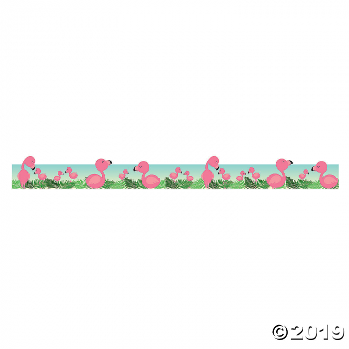 Flamingo Bulletin Board Borders (Per Dozen)