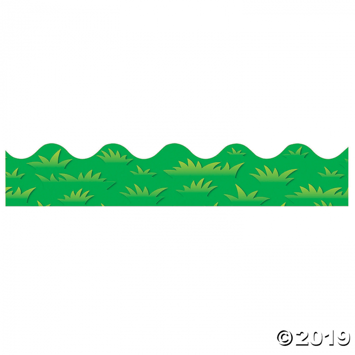 Carson-Dellosa® Grass Scalloped Bulletin Board Borders (1 Set(s))