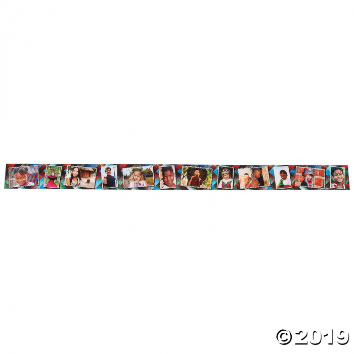 Edupress® Multicultural Kids Bulletin Board Borders (Per Dozen)