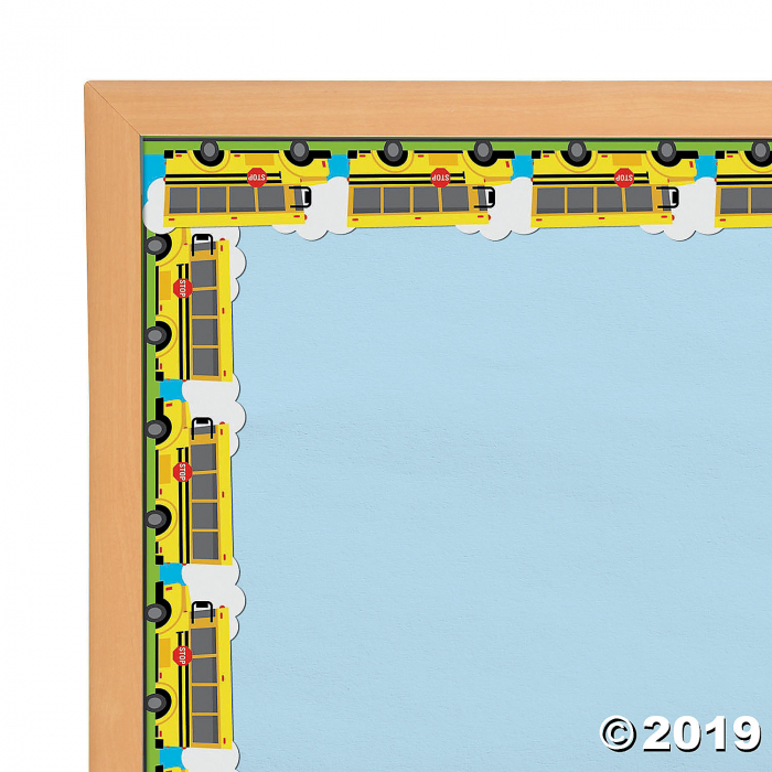 School Bus Bulletin Board Borders (1 Set(s))