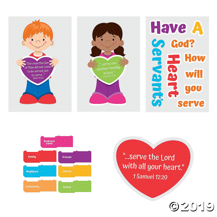 Serving God Mini Bulletin Board Set (1 Set(s))