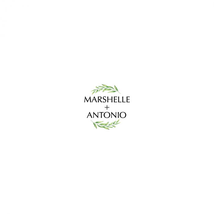 Personalized Spring Greenery Water Bottle Labels (50 Piece(s))