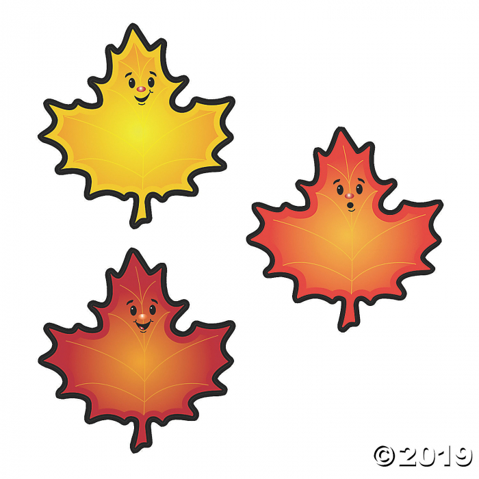 Fall Leaves Bulletin Board Cutouts (48 Piece(s))