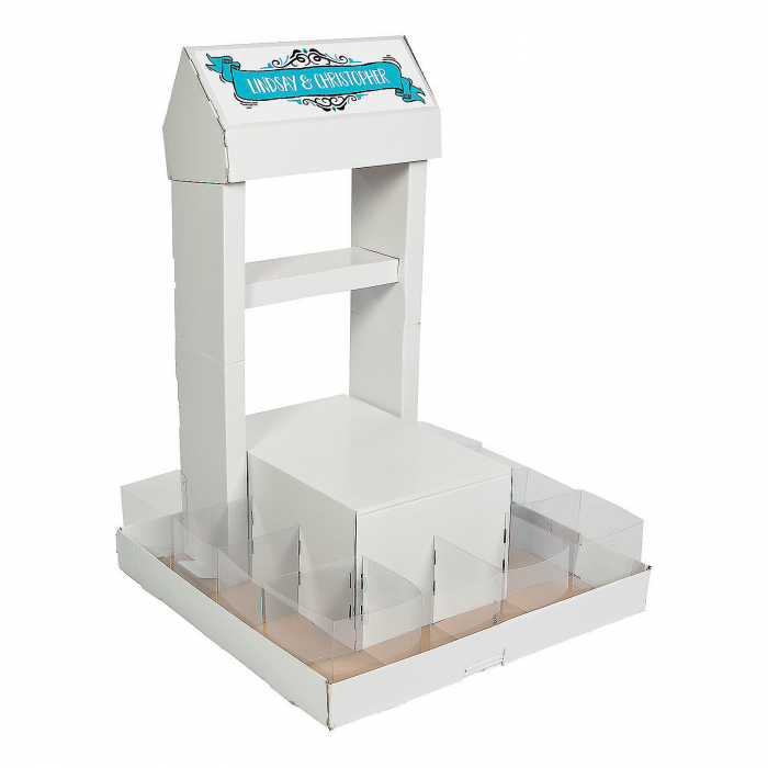 Personalized Wedding Candy Buffet Cardboard Stand-Up (1 Piece(s))