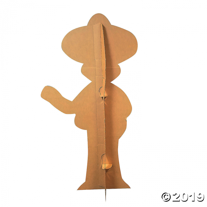 Day of the Dead Guitar Player Cardboard Stand-Up (1 Piece(s))