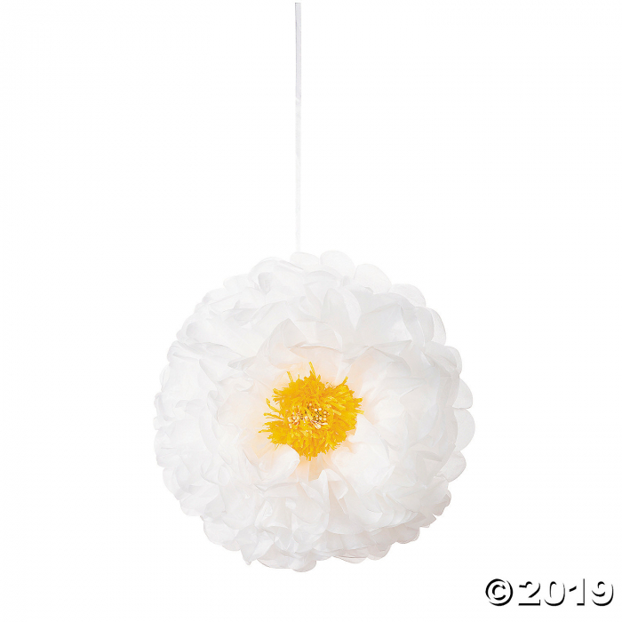 Daisy Hanging Tissue Paper Pom-Pom Decorations (3 Piece(s))