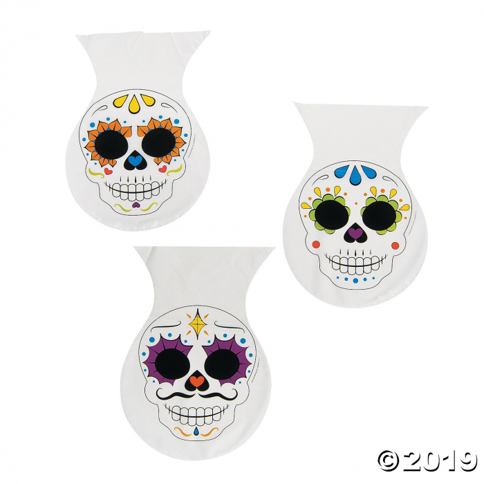 Day of the Dead Cellophane Bags (Per Dozen)