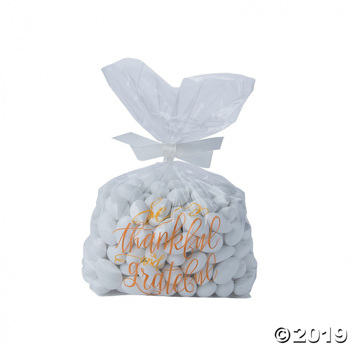 Thankful Thanksgiving Cellophane Bags (Per Dozen)