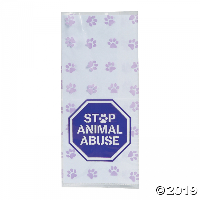 Pet Awareness Cellophane Bags (24 Piece(s))