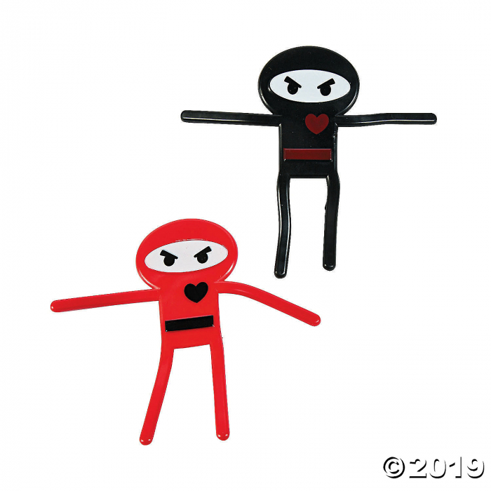 Valentine Ninja Bendables (24 Piece(s))