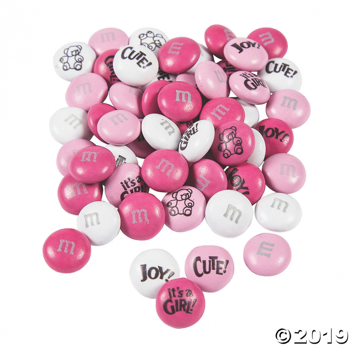 Bulk Baby Girl Blend M&Ms® Chocolate Candies (1000 Piece(s))