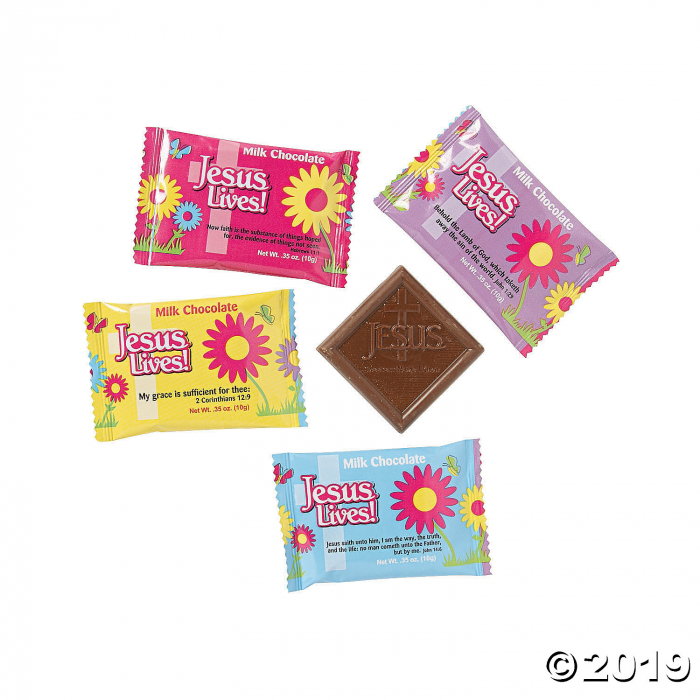Scripture Candy Easter Milk Chocolate Candy (24 Piece(s))
