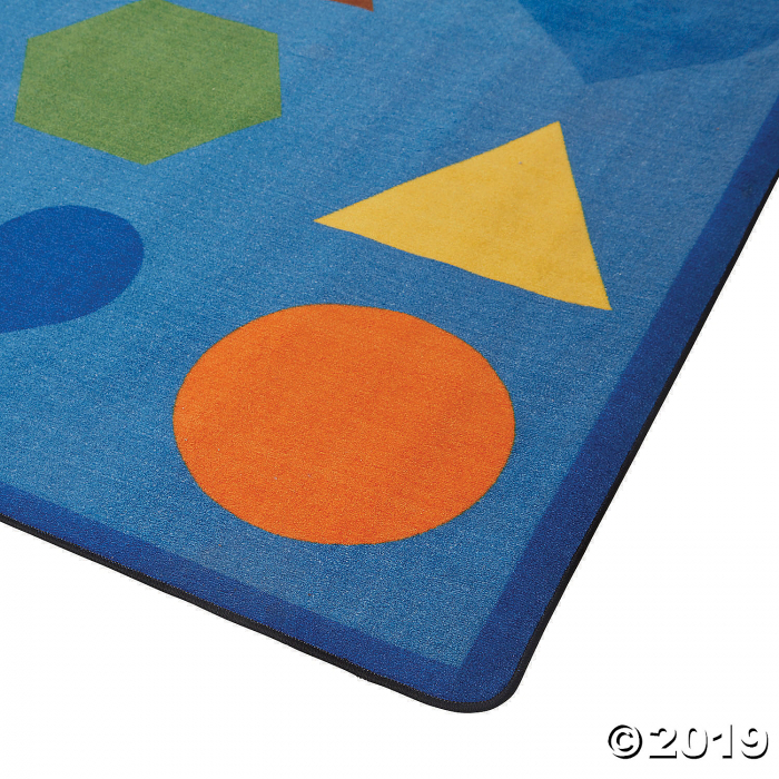 Lots of Shapes Seating Rug - 9ft x 12ft Rectangle (1 Unit(s))