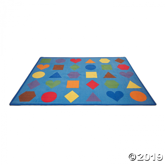 Lots of Shapes Seating Rug - 9ft x 12ft Rectangle (1 Unit(s))