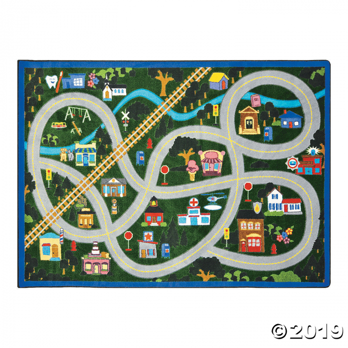 My Community Helpers® Classroom Rug - 5 ft. 4 x 7 ft. 8" (1 Piece(s))