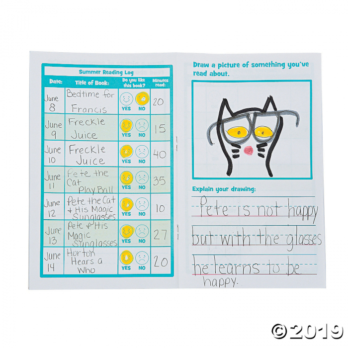 Summer Reading Logs (Per Dozen)