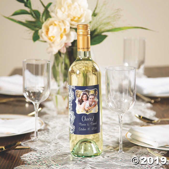 Clear Premium Plastic Wine Glasses - 25 Pc.
