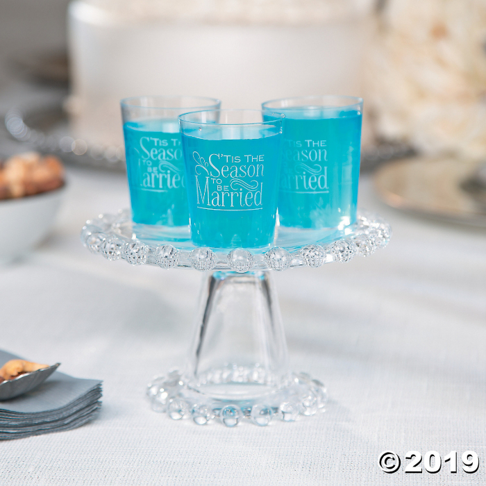 'Tis the Season Plastic Shot Glasses (50 Piece(s))