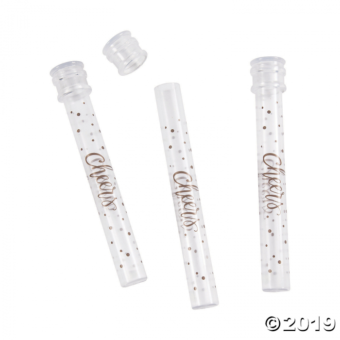 Cheers Test Tube Shot Glasses (Per Dozen)