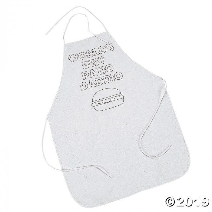 Color Your Own Father's Day Apron (1 Piece(s))