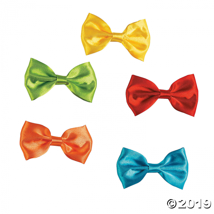 Clip Bow Ties (Per Dozen)