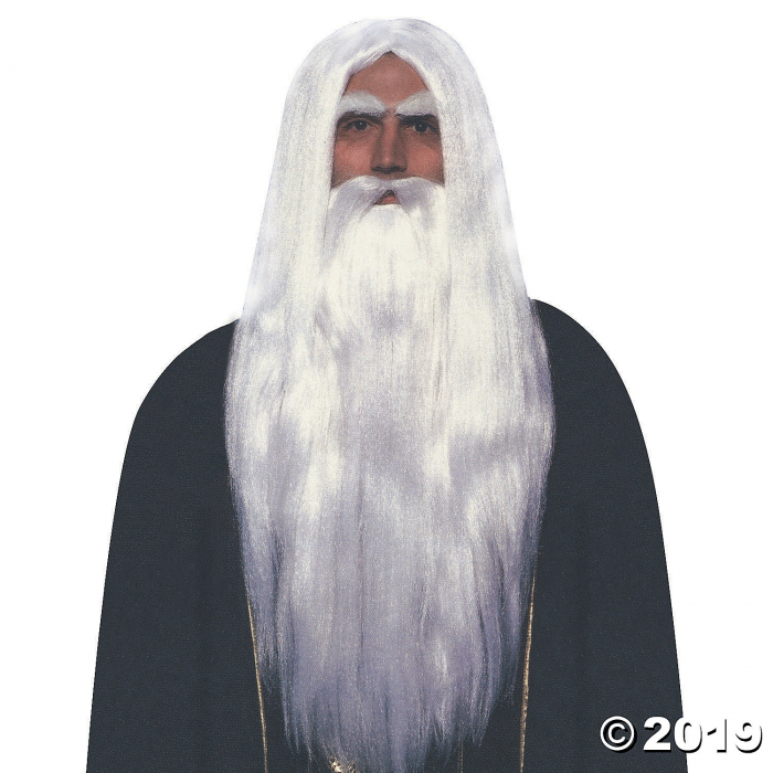 Merlin Wig & Beard Set (1 Piece(s))