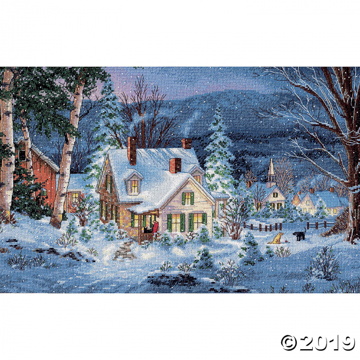 Dimenisons Counted Cross Stitch Kit - Winter's Hush (1 Set(s))