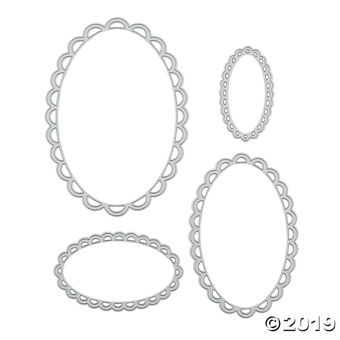 Oval Wave Cutting Dies (1 Set(s))