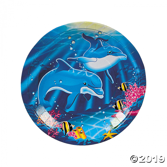Dolphin Paper Dinner Plates (8 Piece(s))