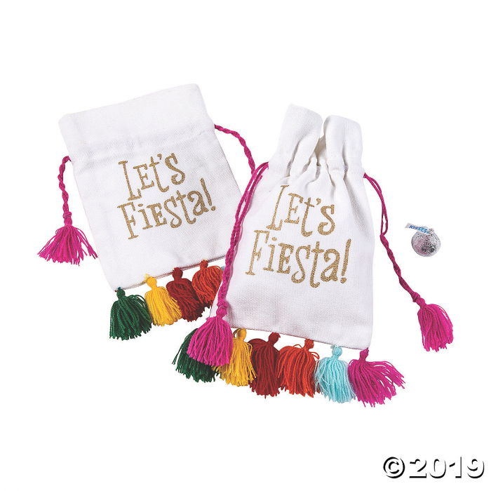 Mini Fiesta Canvas Drawstring Bags (1 Unit(s))
