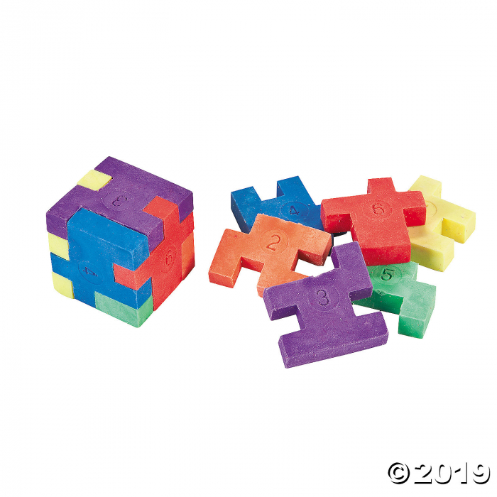 Puzzle Erasers (Per Dozen)