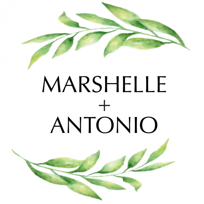 Personalized Spring Greenery Favor Stickers (144 Piece(s))