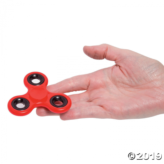 Fidget Spinners with Black Trim Assortment (Per Dozen)