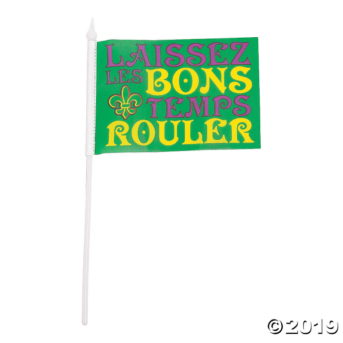 Mardi Gras Flags (Per Dozen)