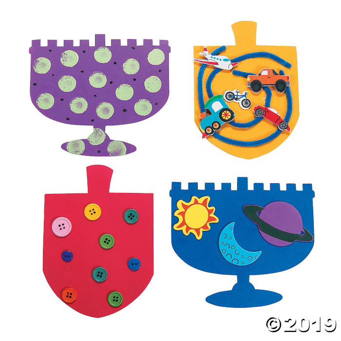 Jumbo Hanukkah Shapes (24 Piece(s))