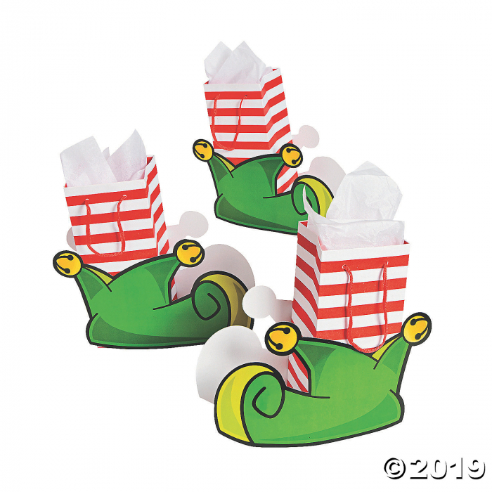 Medium Elf Boot Gift Bags (Per Dozen)