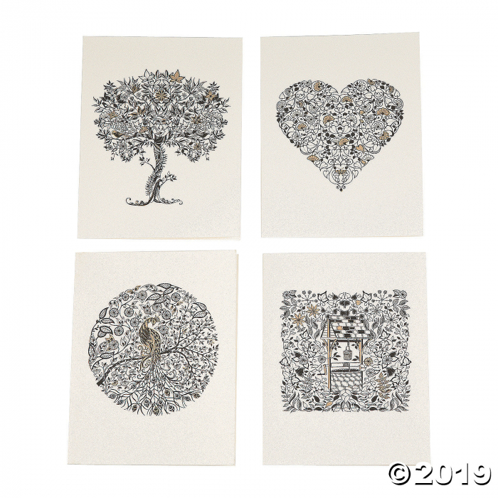Secret Garden Coloring Notecards by Johanna Basford (1 Unit(s))
