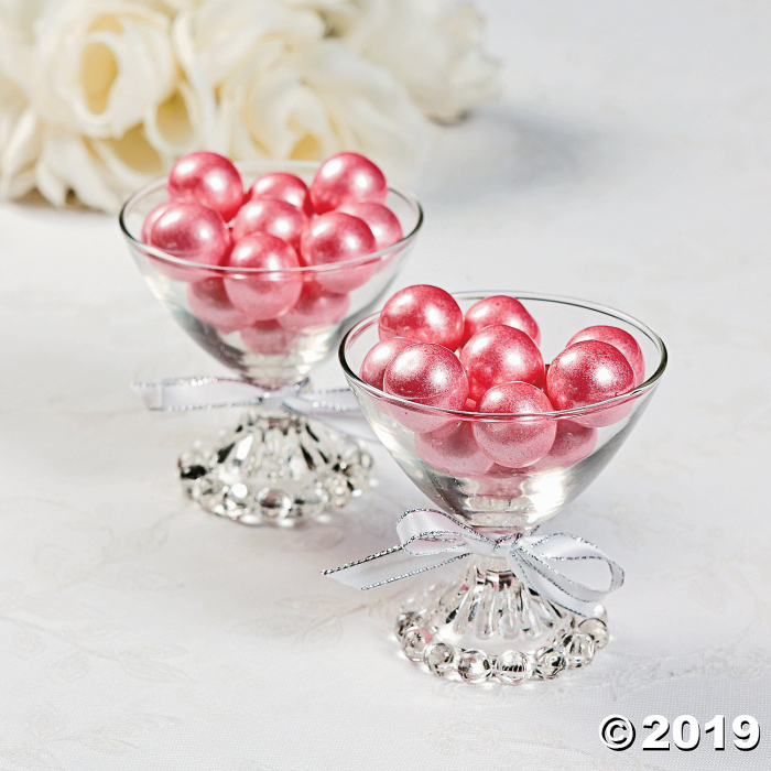 Large Shimmer Pink Gumballs (105 Piece(s))