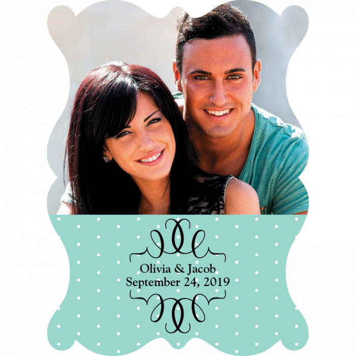 Custom Photo Wedding Hand Fans (Per Dozen)