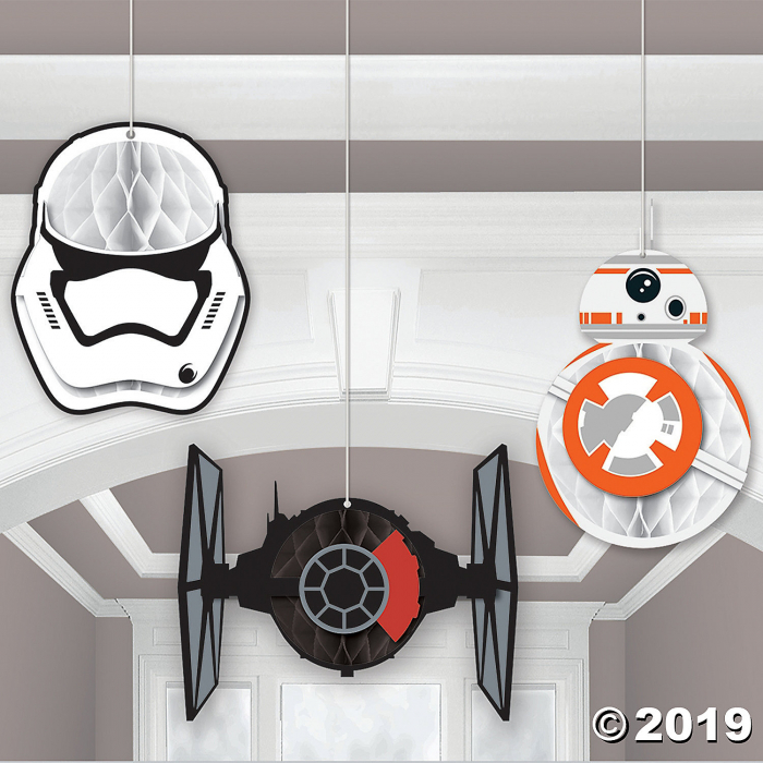 Star Wars VII Honeycomb Décor (3 Piece(s))