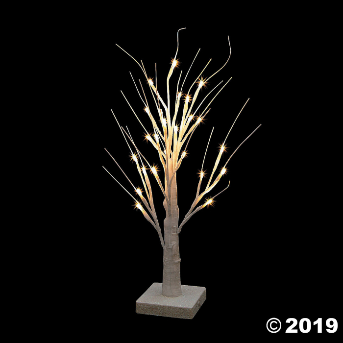 Tabletop White Light-Up Tree (1 Piece(s))