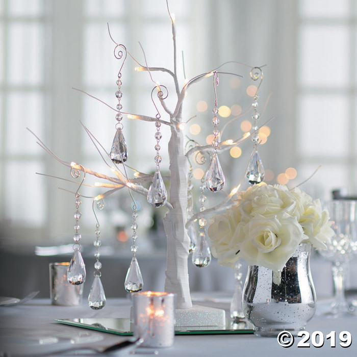 Tabletop White Light-Up Tree (1 Piece(s))