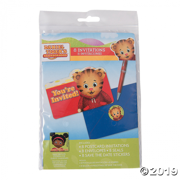 Daniel Tiger's Neighborhood Invitations (8 Piece(s))
