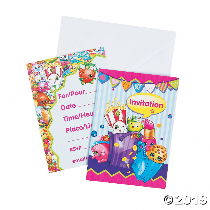 Shopkins Invitations (8 Piece(s))