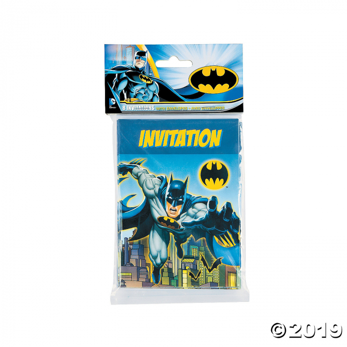 The Dark Knight Batman Invitations (8 Piece(s))